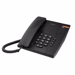 Alcatel Temporis 180, Téléphone analog/dect, Noir