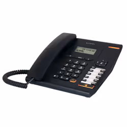 Alcatel Temporis 580, Téléphone analog/dect, 50 entrées, Identification de l'appelant, Noir