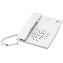 Alcatel Temporis 180 Téléphone DECT Identification de l'appelant Blanc