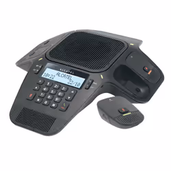 Alcatel Conference 1800, Téléphone DECT, Haut-parleur, 50 entrées, Identification de l'appelant, Noir