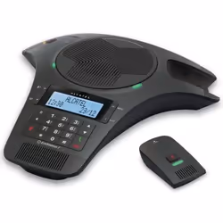 Alcatel Conference 1500, Téléphone DECT, Haut-parleur, 50 entrées, Identification de l'appelant, Noir