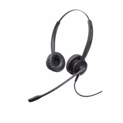 Alcatel TH125, Avec fil, Bureau/Centre d'appels, 20 - 7000 Hz, Casque, Noir