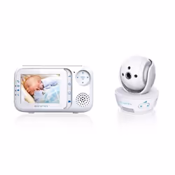 Alcatel Baby Link 710, 4 canaux, 50 m, 300 m, Radio, Blanc, 7,11 cm (2.8")