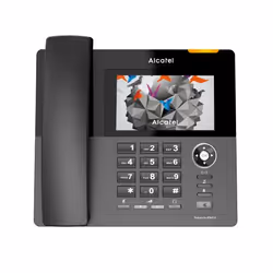 Alcatel Temporis IP901G, Téléphone IP, Noir, Combiné filaire, Sur bureau/mural, MicroSD (TransFlash), 1000 entrées