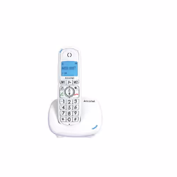 Alcatel XL585, Téléphone DECT, Combiné sans fil, Haut-parleur, 50 entrées, Blanc