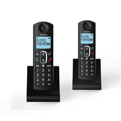 Alcatel F685 DUO Téléphone DECT Noir