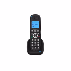 Alcatel XL535 DUO Identification de l'appelant Noir