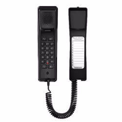 Alcatel Temporis IP10, Combiné filaire, Haut-parleur, Noir