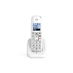 Alcatel XL785 Téléphone analog/dect Identification de l'appelant Blanc