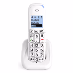 Alcatel XL785 Voice Duo NEU Téléphone analog/dect Identification de l'appelant Blanc - Vue supplémentaire 4