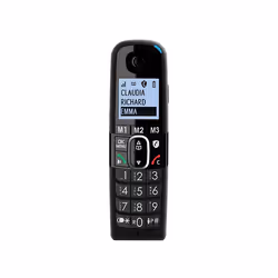 amplicomms BigTel 1500 Téléphone DECT Identification de l'appelant Noir - Vue supplémentaire 4