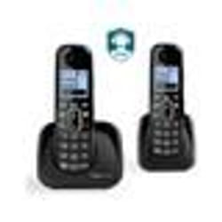 amplicomms BigTel 1502 Téléphone DECT Identification de l'appelant Noir