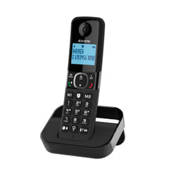 Alcatel F860 Téléphone analog/dect Identification de l'appelant Noir