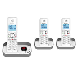 Alcatel F860 Téléphone DECT Identification de l'appelant Gris