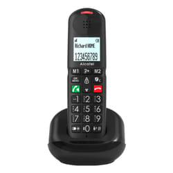Alcatel XL685 Duo EWE Téléphone analogique Identification de l'appelant Noir
