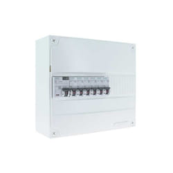 Siemens - tableau électrique prééquipé 1 rangée 1ID 63A 6 disjoncteurs SIE626126