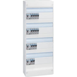 Legrand LEG93012 Tableau pré-équipé 4 rang