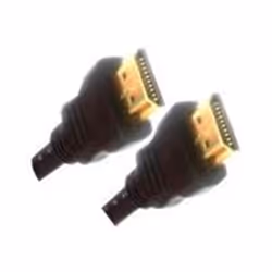 Câble HDMI 2m - MUVIT - HDMI avec câble Ethernet - Noir - Liaison numérique audio et vidéo