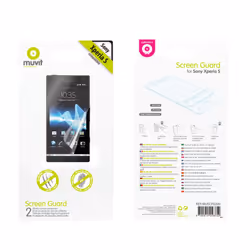 Muvit MUSCP0209, Sony, Sony Xperia S, Transparent, 2 pièce(s)