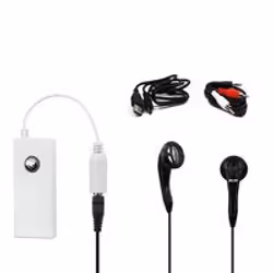 Muvit Bluetooth Audio Receiver, Blanc