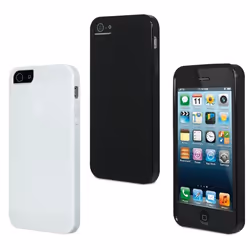 Muvit MUSKI0090, Housse, Apple, Apple iPhone 5/5S/SE, 10,2 cm (4"), Noir, Blanc