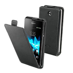 Muvit Slim coque de protection pour téléphones portables Folio porte carte Noir
