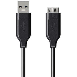 MUVIT CABLE DROIT USB 3.0/MICRO-USB 1.8M NOIR