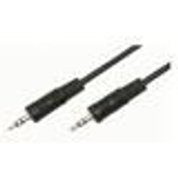Waytex 1.5m 3.5mm câble audio 1,5 m 3,5mm Noir