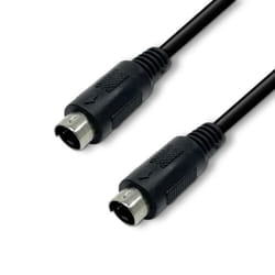 Waytex 22315 câble S-video 1,5 m S-Video (6-pin) S-Video (4-pin) Noir