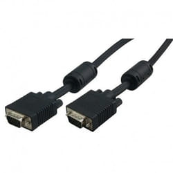 Waytex 27208 câble VGA 20 m VGA (D-Sub) Noir