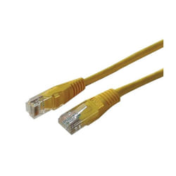Waytex 32061 câble de réseau Jaune 1 m Cat5e F/UTP (FTP)