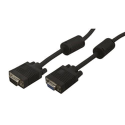 Waytex 27228 câble VGA 20 m VGA (D-Sub) Noir
