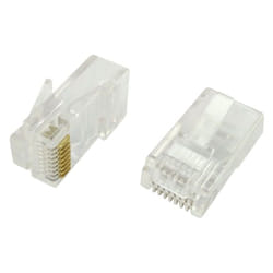 Waytex 37104 connecteur de fils RJ-45 Transparent
