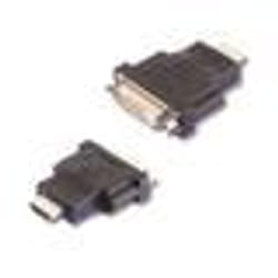 Waytex 25123 changeur de genre de câble HDMI DVI-D Noir