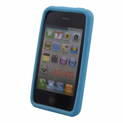 Waytex 74148BC, Housse, Apple, iPhone 4 / 4s, 8,89 cm (3.5"), Bleu