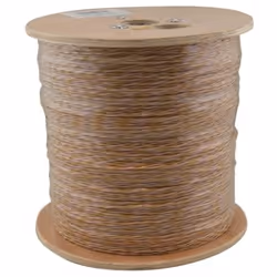 Waytex 36535, 1000 m, Blanc, Jaune, Rond, 1 cm, Rouleau