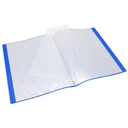 Protège documents A4 WAYTEX 931401 40 vues 20 pochettes couverture polypro souple bleu