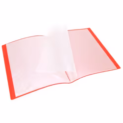 Protège documents A4 WAYTEX 931402 40 vues 20 pochettes couverture polypro souple rouge