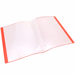 Porte vues A4 60 vues - WAYTEX - 931412 - Couverture polypro souple - Rouge