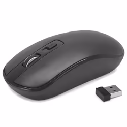 Souris Sans Fil Optique - WAYTEX - 65420 - 1600 DPI - Portée 10 m - Design Symétrique