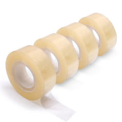 Ruban adhésif de bureau - WAYTEX - Pack de 4 - Transparent - 19 mm - 33 m - Epaisseur 50 microns