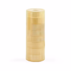 Pack de 8 Rubans adhésif de bureau transparent brillant WAYTEX 930920 largeur 19 mm rouleau de 33m Epaisseur 50 microns