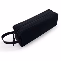 Trousse scolaire - WAYTEX - 931170 - Grande capacité - 2 compartiments - Noir