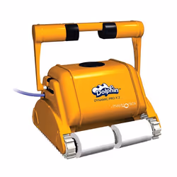 Dolphin - robot electrique de piscine professionnel 25m brosse mousse - dynamic prox 2 gyro mousse