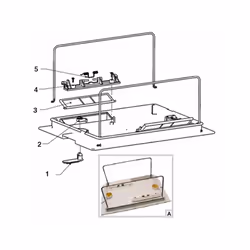 Dolphin - ensemble support de sac db pour robot suprême m3, swash et swash cl - 99919116