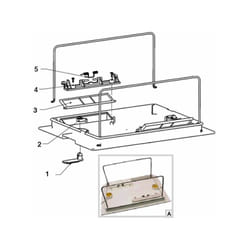 Dolphin - ensemble support de sac db pour robot suprême m3, swash et swash cl - 99919116