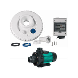 Kit pompe 44m3/h + facade + coffret électrique pour nage à contre courant - Espa - ncr2 wiper3 300 triphasé