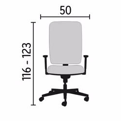 Bruneau 52952 chaise et fauteuil de bureau