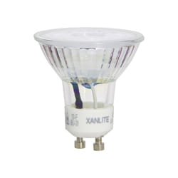 Ampoule led spot, culot GU10, 4,5W cons. (35W eq.), lumière blanc chaud, angle focalisé - VG35S - Xanlite
