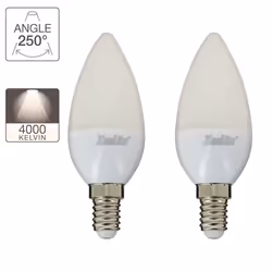 XanLite PACK2EV470FCW energy-saving lamp 5 W E14 F